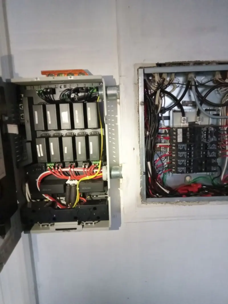 Electrical panel upgrade completed for Commercial Electrician Services in Brooklyn Center